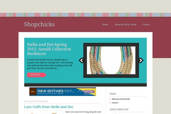 shopchicks.com site used Seleniumism