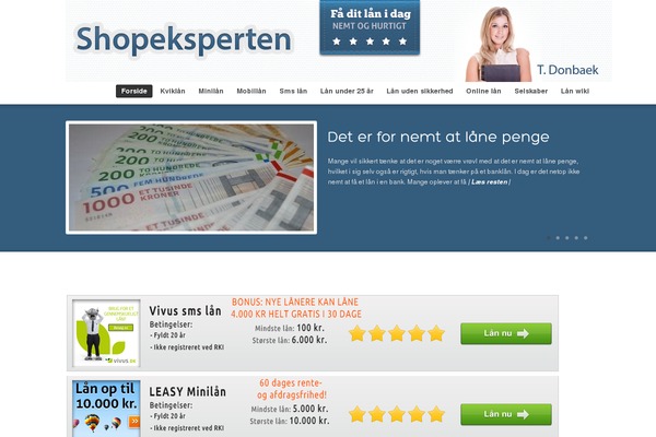 shopeksperten.dk site used Promotion