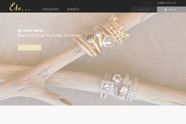 Etc theme site design template sample
