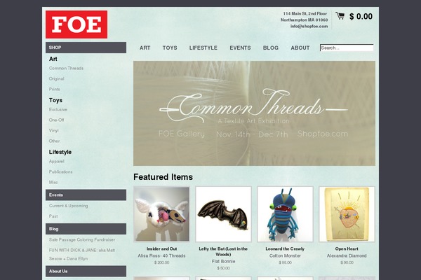 shopfoe.com site used Foe