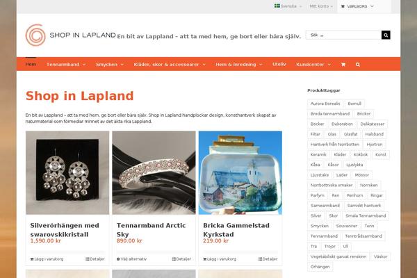 shopinlapland.com site used Avada Child Theme