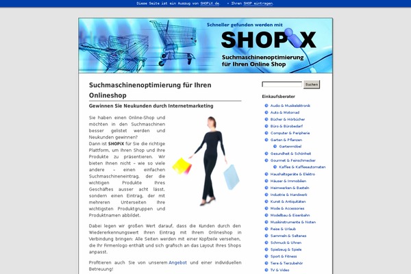 shopix.de site used Shopix