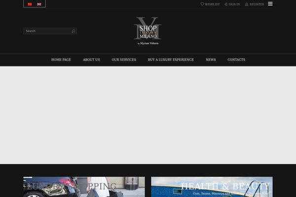 Legenda theme site design template sample