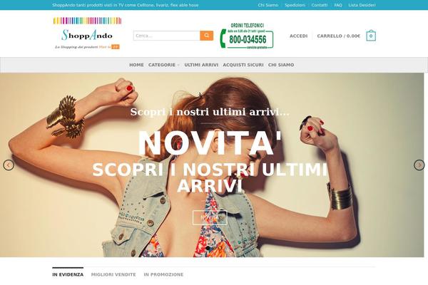 Flatsome theme site design template sample