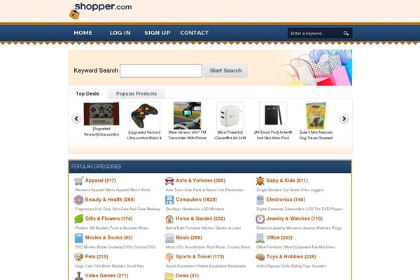 shopper.com site used Comparison