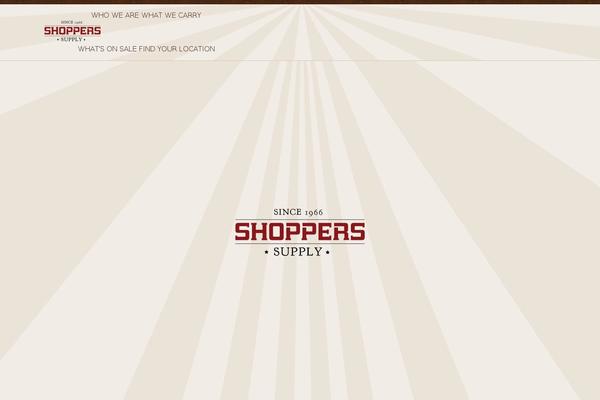 shopperssupply theme websites examples