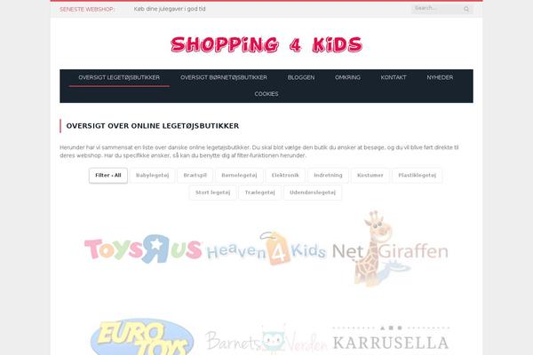 shopping4kids.dk site used Floral-fashion