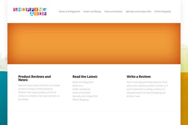 Foxy theme site design template sample