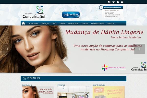 shoppingconquistasul.com.br site used Conquistasul-responsivo