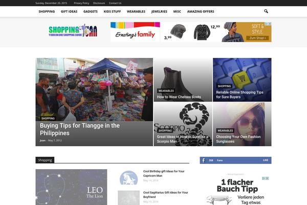 Newspaper theme site design template sample