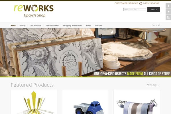 shopreworks.ca site used Reworks