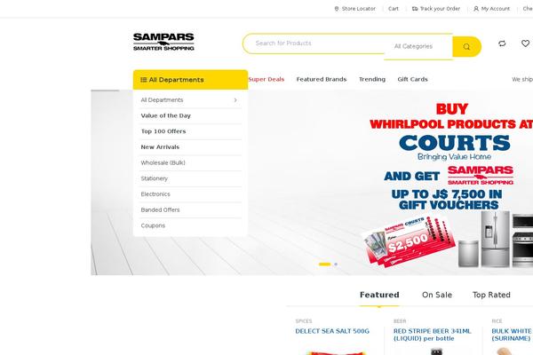 shopsampars.com site used Shopsampars