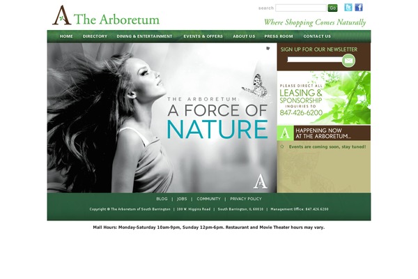 shopthearb.com site used Arboretum