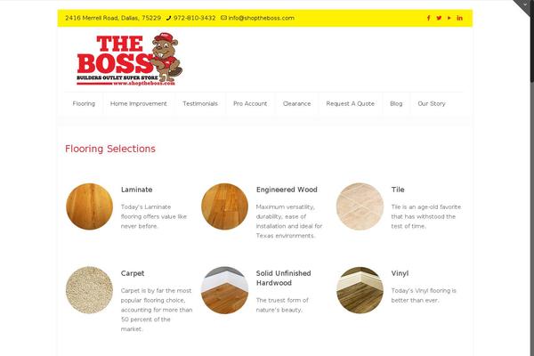 shoptheboss.com site used Theboss