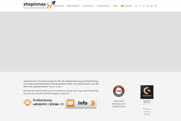 shoptimax theme websites examples