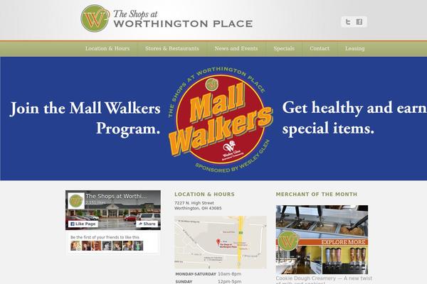 worthington theme websites examples