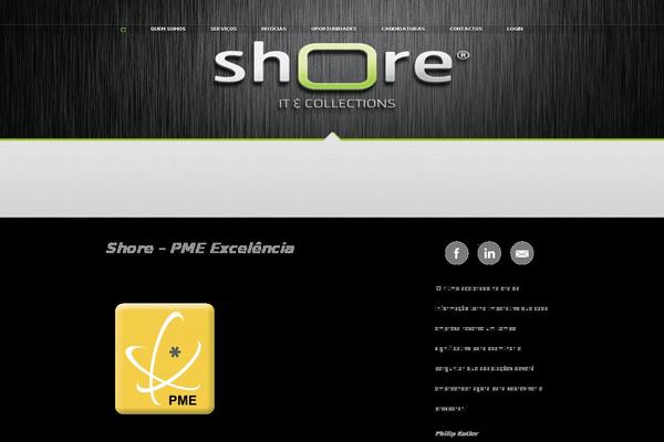 Site using Shore-mail-machine plugin
