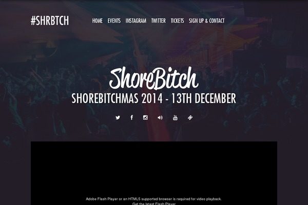 shorebitch.co.uk site used Shorebitch
