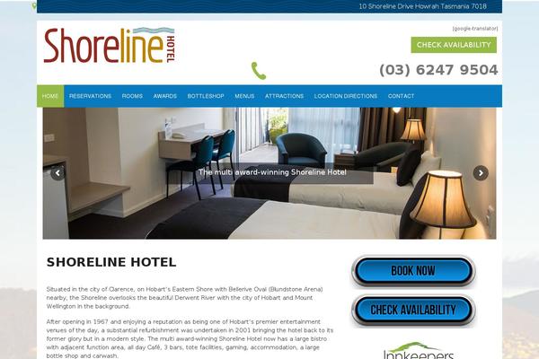 shorelinehotel.com.au site used Canvas-child
