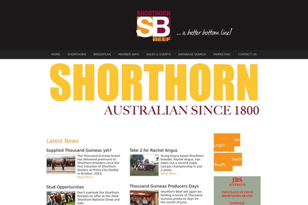 shorthornbeef.com.au site used Shorthornbeef