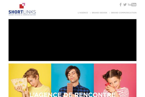 shortlinks.fr site used Teamcreatif