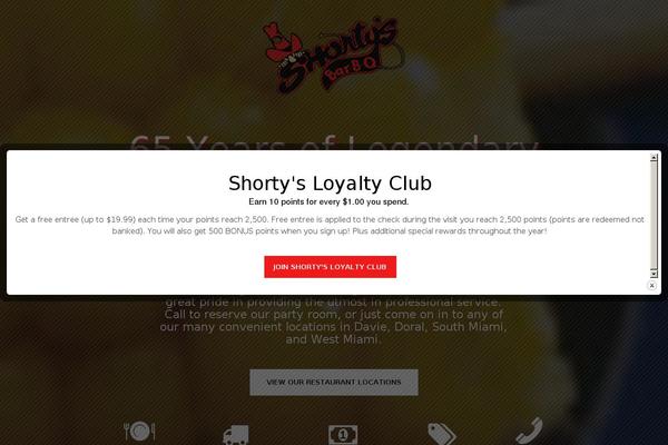 Steakhouse theme site design template sample