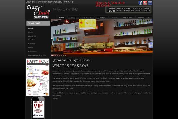 Site using Easy Social Icons plugin