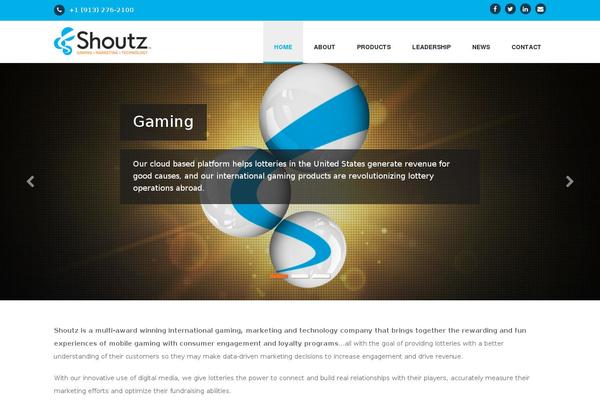 shoutz.com site used Llorix-one-lite-child