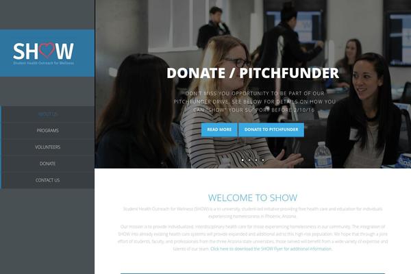 Twenty Thirteen theme site design template sample