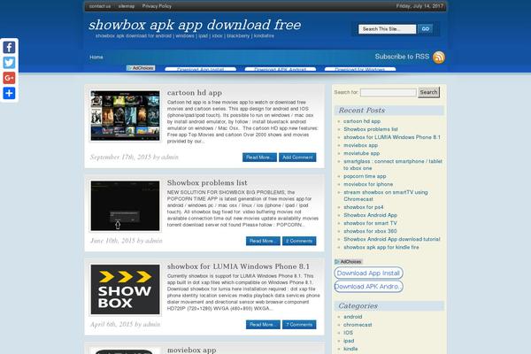 showboxapp.net site used Wp_themes_blue