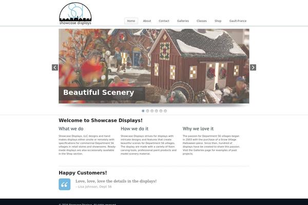 Simplicity theme site design template sample