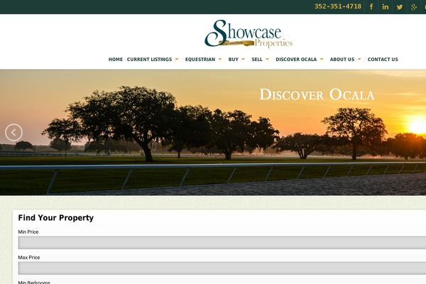 showcaseocala.com site used Valerie-wp