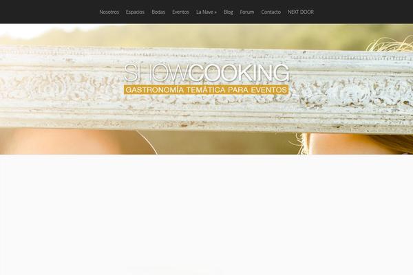 showcooking.es site used Startup-company-child
