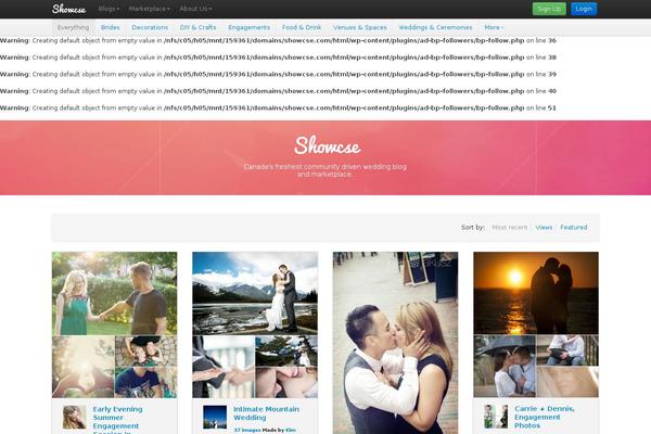 showcse.com site used Showcse