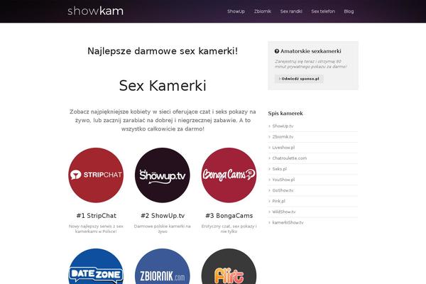 showkam.pl site used Sweetdate