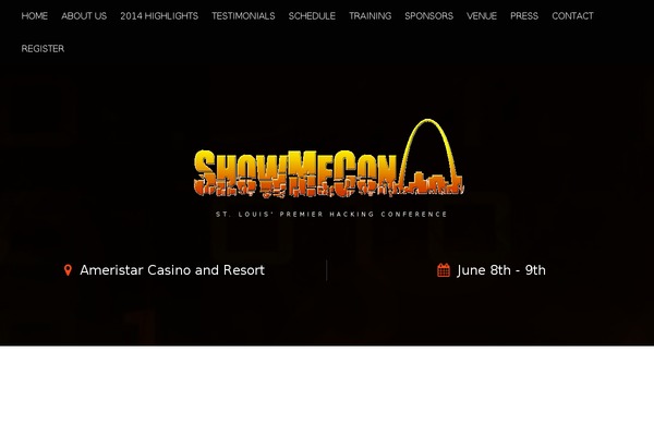 showmecon.com site used Conference-wpl