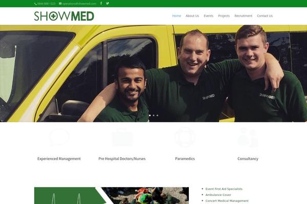 Divi theme site design template sample