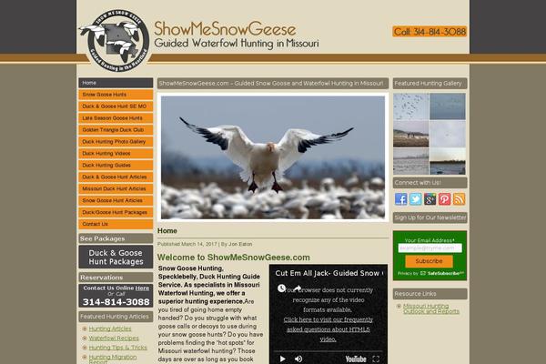 showmesnowgeese.com site used Smsglayout21