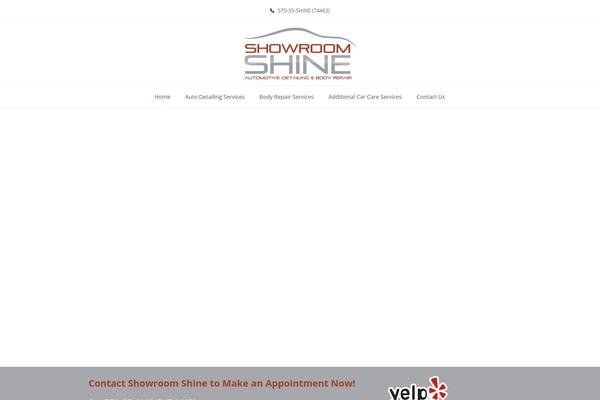 Total theme site design template sample