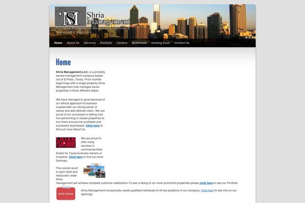 Third Style theme site design template sample