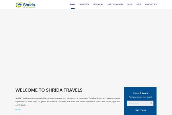 shridatravels.com site used Shrida-travels-child