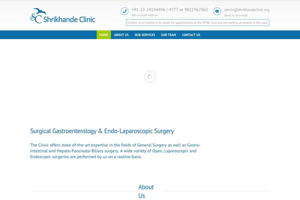 shrikhandeclinic.org site used Center