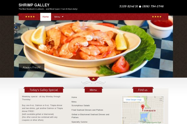 The Restaurant theme site design template sample