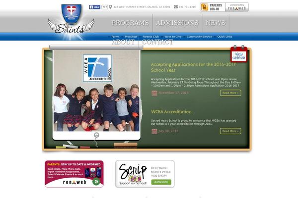 shschool.com site used Sacred