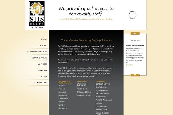 shsstaff.com site used Shs