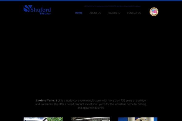 shufordyarns.com site used Sy-theme
