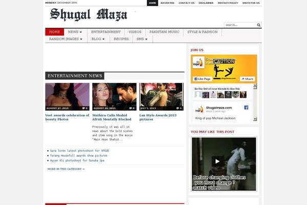 Site using Digg Digg plugin