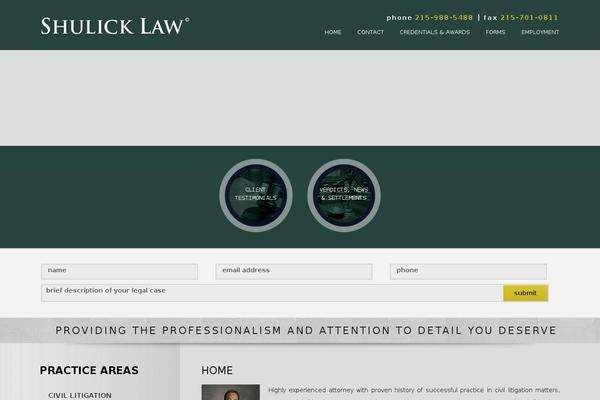 shulicklawoffices.com site used Shulicklaw