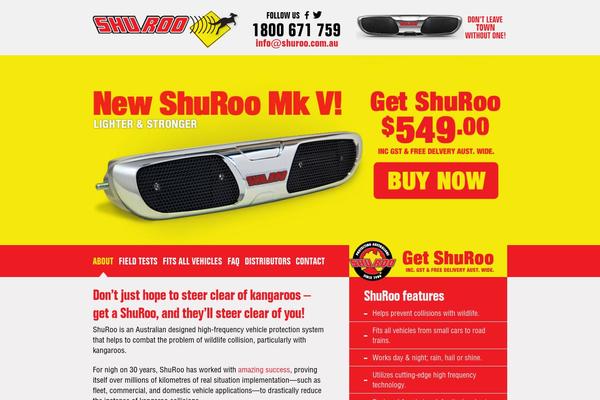 shuroo.com.au site used Shuroo