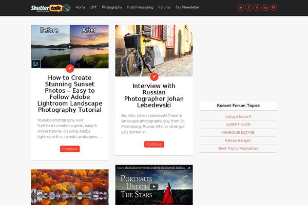 GeneratePress theme site design template sample